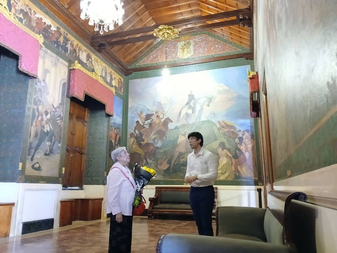 REPRESENTANTE DE LA EMBAJADA DE MÉXICO VISITÓ LA CASA NATAL DEL LIBERTADOR Y MUSEOS BOLIVARIANOS