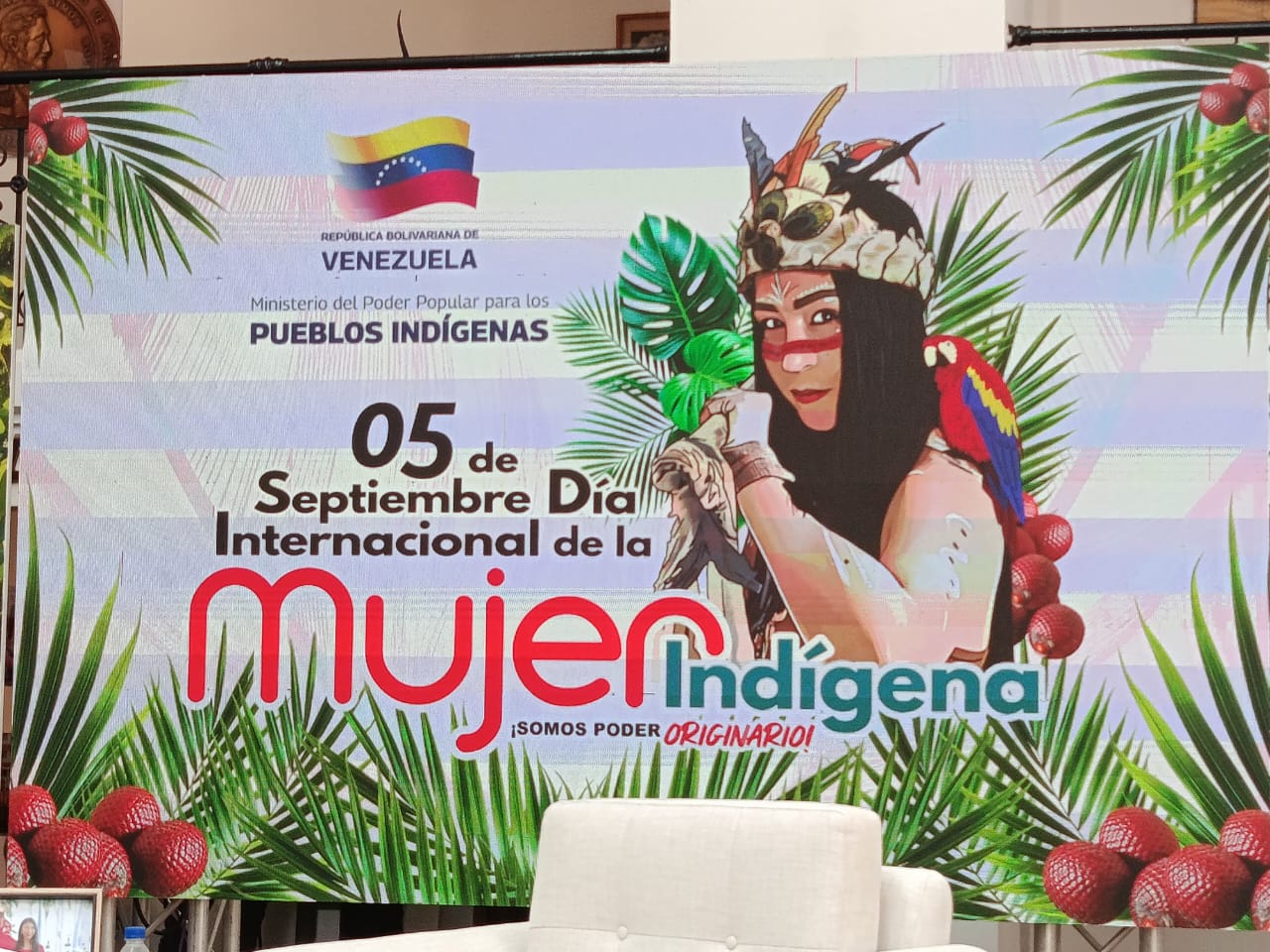 CNEH ACOMPAÑO AL MINISTERIO DEL PODER POPULAR PARA LOS PUEBLOS INDÍGENAS COMO PARTE DE LA CONMEMORACION DEL DÍA INTERNACIONAL DE LA MUJER INDÍGENA