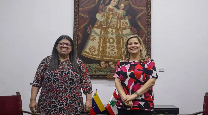 REUNIÓN DIPLOMÁTICA ENTRE EL LIBANO Y VENEZUELA PARA FORTALECER RELACIONES BINACIONALES