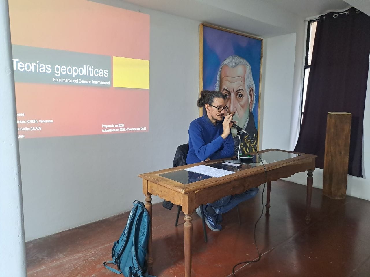 CNEH CONTINÚA CON EL DIPLOMADO DE GEOPOLÍTICA PARA LA PAZ