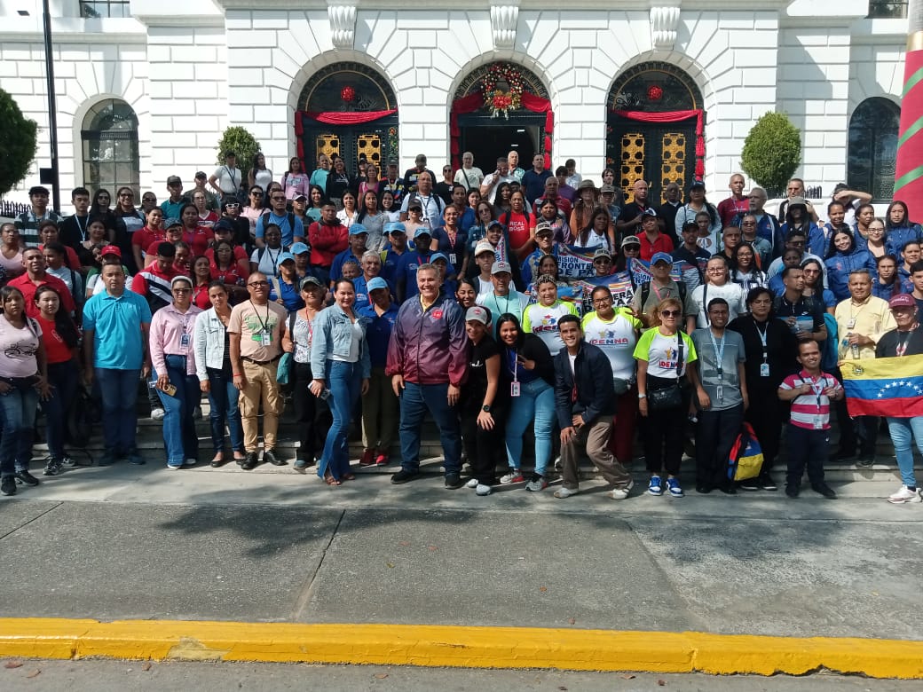 EL CNEH PARTICIPÓ EN LA MOVILIZACIÓN EN CARACAS POR LA PAZ Y LA SOBERANÍA NACIONAL
