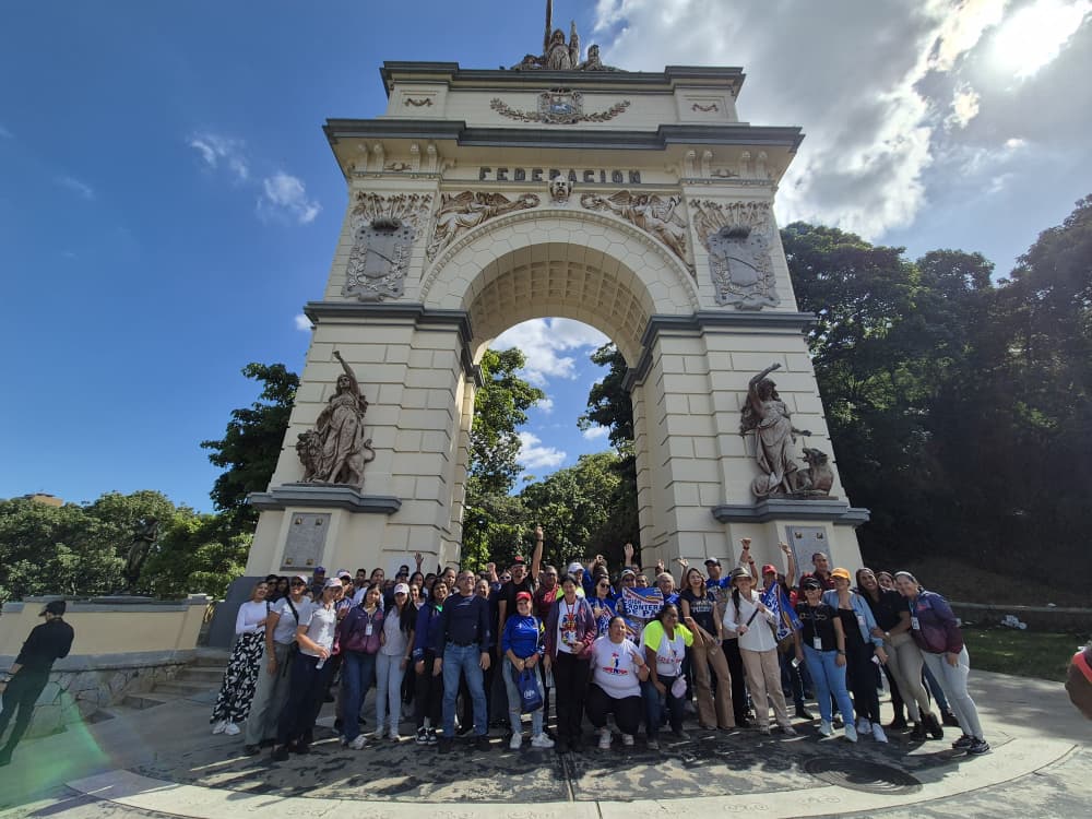 LA GRAN MARCHA DE LA JUVENTUD COMUNERA EN CARACAS CONTÓ CON LA PARTICIPACIÓN DEL PRESIDENTE NICOLÁS MADURO