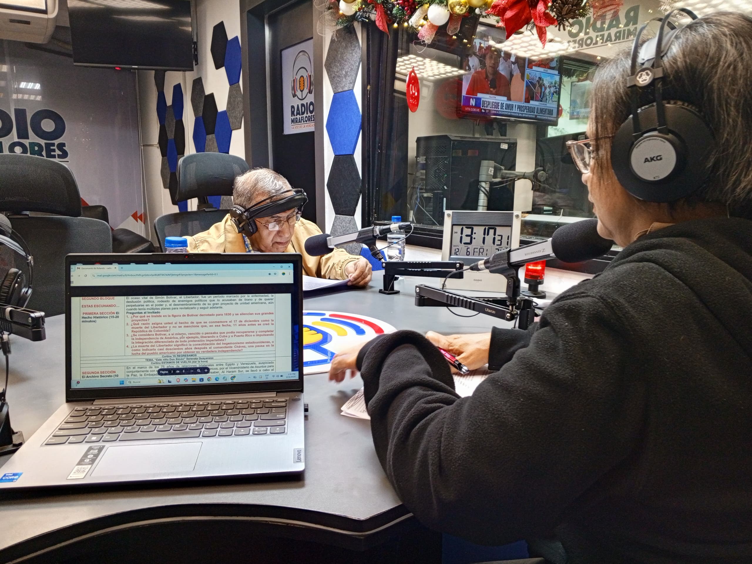 HISTORIA Y DEBATE EN EL PROGRAMA RADIAL «CAMINA LA HISTORIA»