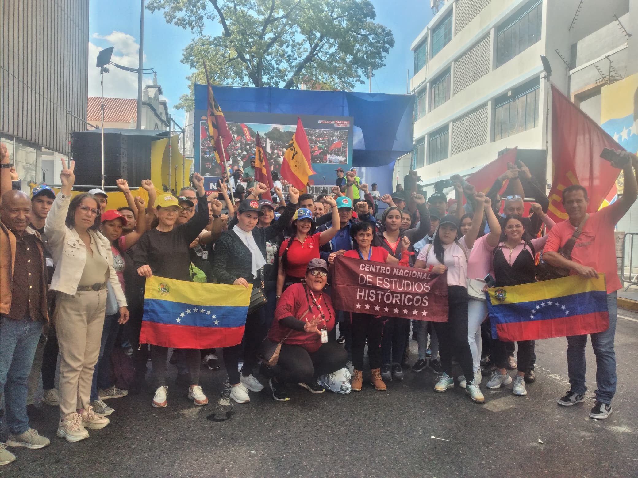 CNEH SE UNIÓ A LA «GRAN MARCHA DE LOS MOVIMIENTOS SOCIALES»