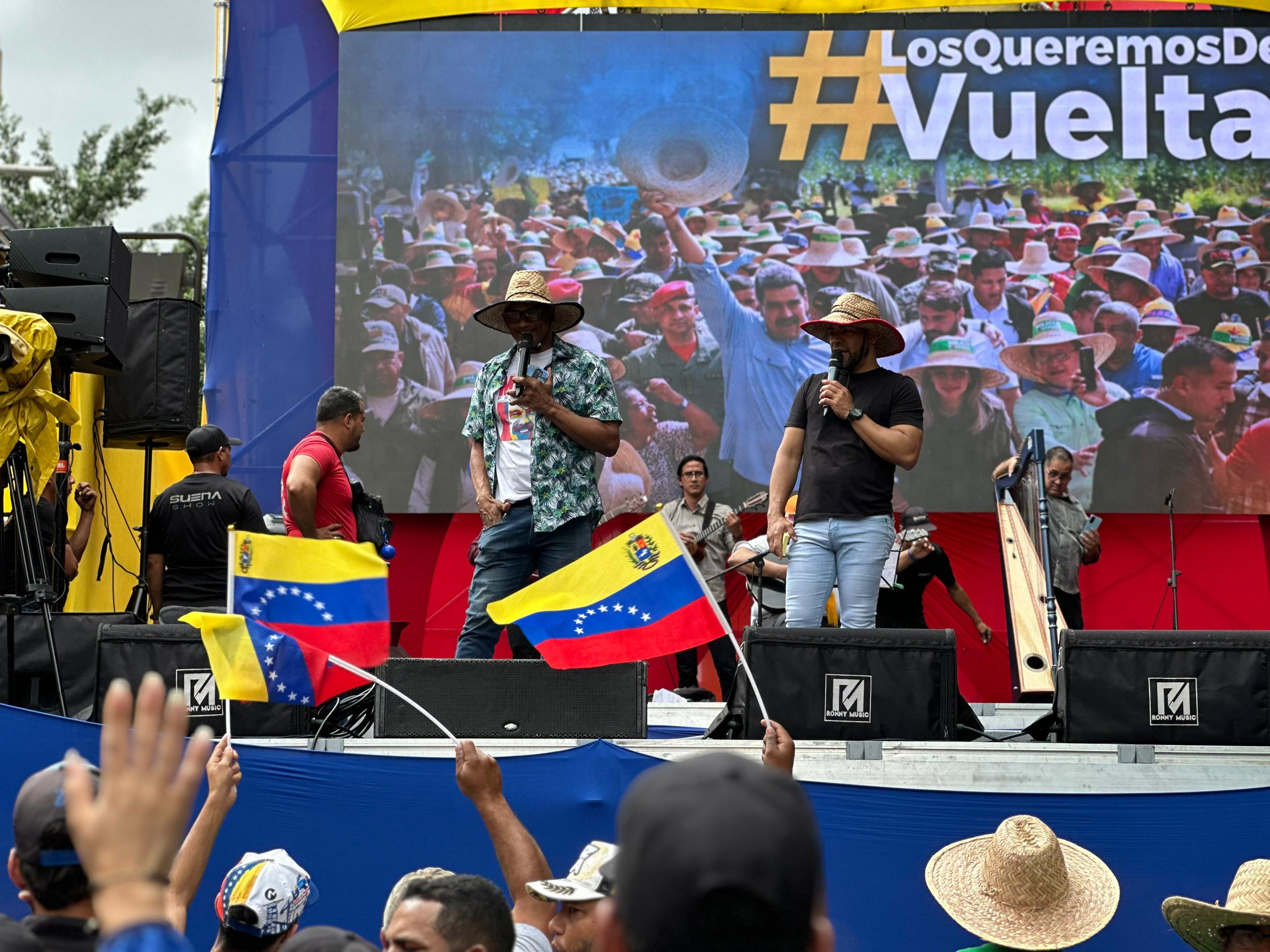 LOS CAMPESINOS ALZARON SU VOZ PARA LA LIBERACIÓN DEL PRESIDENTE DE VENEZUELA NICOLÁS MADURO Y LA PRIMERA COMBATIENTE DIPUTADA CILIA FLORES