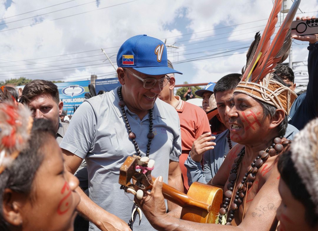 JORGE RODRÍGUEZ LLAMA A LA UNIDAD NACIONAL DURANTE PEREGRINACIÓN EN BOLÍVAR