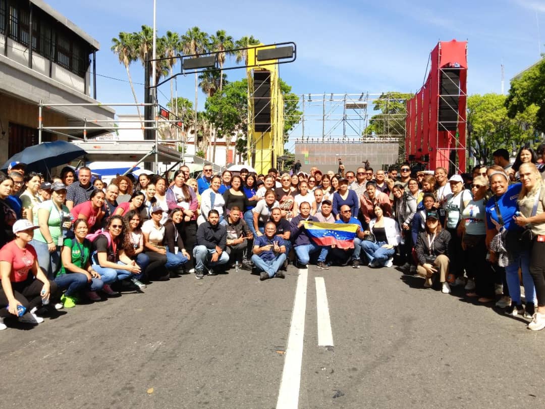 CNEH SE MOVILIZÓ JUNTO AL PUEBLO VENEZOLANO EN CARACAS PARA CONMEMORAR 20 AÑOS DE LA LEY DE LOS CONSEJOS COMUNALES