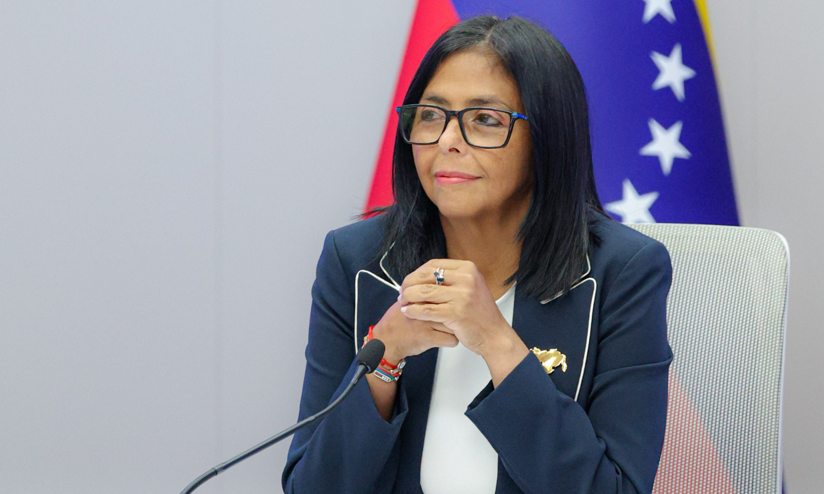 DELCY RODRÍGUEZ: FAVORITA ABSOLUTA EN POLYMARKET PARA LIDERAR VENEZUELA EN 2026