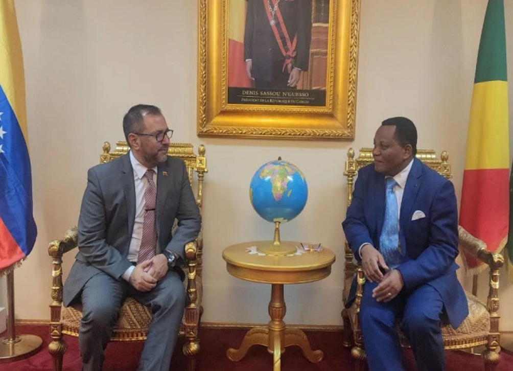 VENEZUELA Y REPÚBLICA DEL CONGO REFUERZAN SU AGENDA DIPLOMÁTICA Y DE COOPERACIÓN