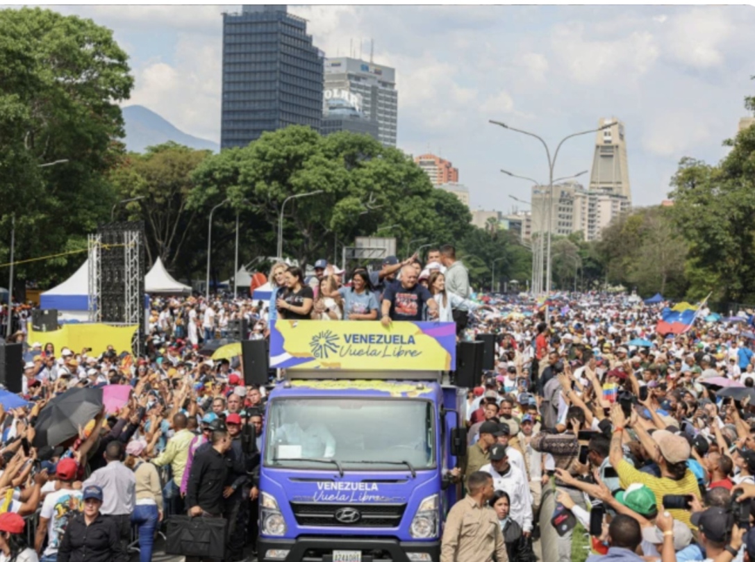 GRAN MAYORÍA DEL PAÍS QUIERE EL PROGRESO PARA VENEZUELA