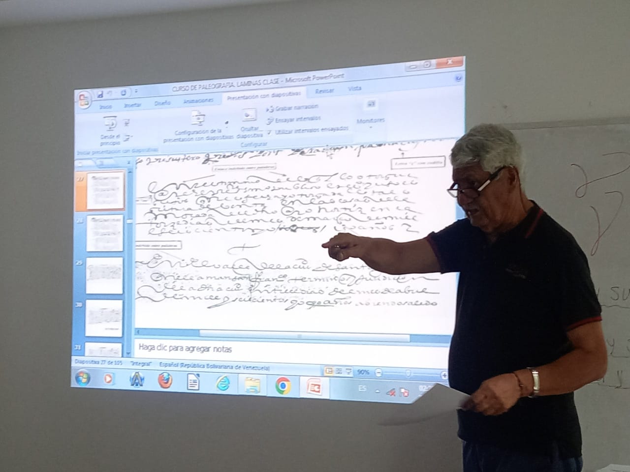 CULMINÓ CON ÉXITO EL TERCER ENCUENTRO DEL SEMINARIO DE PALEOGRAFÍA EN LA CASA DEL BICENTENARIO