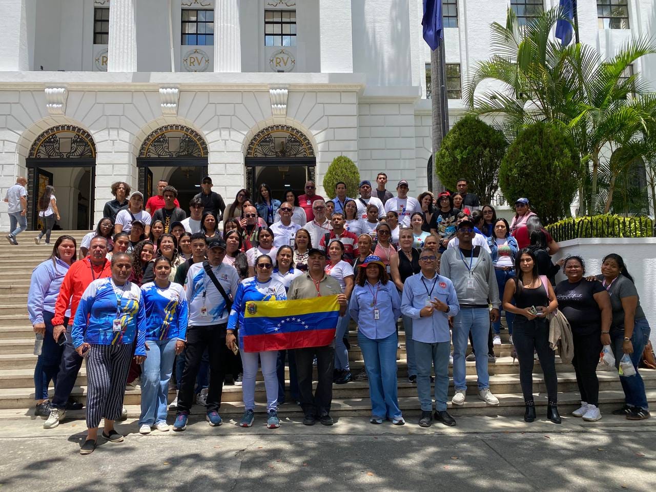 GRAN CONCENTRACIÓN EN APOYO A LA PRESIDENTA DELCY RODRÍGUEZ COMO REPRESENTANTE DE VENEZUELA ANTE LA ONU