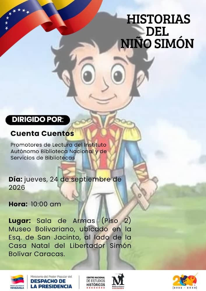 Cuentacuentos: Historias del Niño Simón